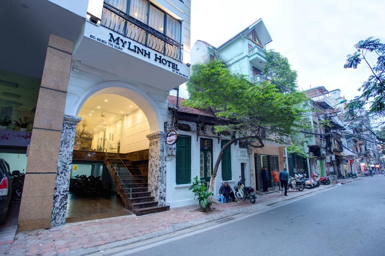 My Linh Hotel Hanoi Exterior photo